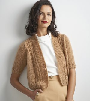 Cropped Cardigan Knitting Patterns - Knitting Free